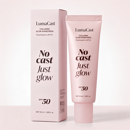 LumaCast Collagen infused 50SPF Suncreen